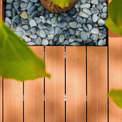 Bom preço. Outdoor Composite Wood Decking Boards Fireproof Embossed Surface (superfície em relevo à prova de fogo) on-line