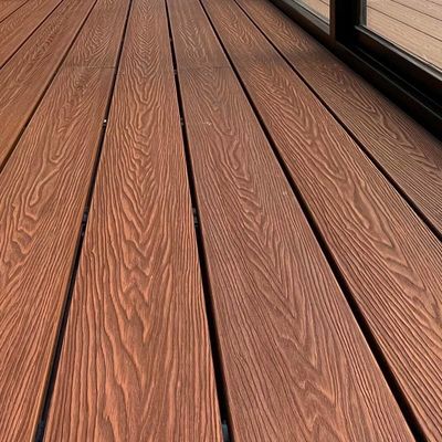Bom preço. Segurança 3D Composite Decking Resistente a incêndio Composite Backyard Deck Board on-line