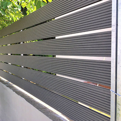 Bom preço. Painéis de vedação decorativa de jardim de WPC reciclados on-line