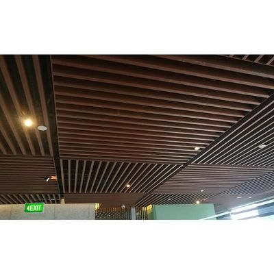 qualidade PVC WPC painel de teto de madeira madeira plástico WPC folha para teto fábrica