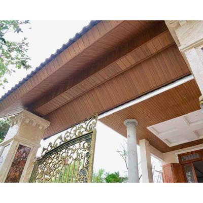 Bom preço. Painel de parede decorativo em WPC em relevo Painéis de parede externos 3d externos compostos on-line